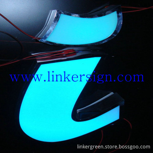 channel letter custom led logo 3d metal sign